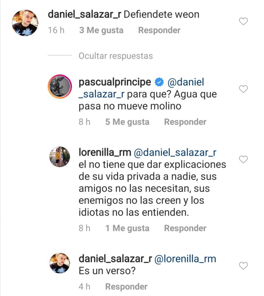 Pascual Fernández responde a Daniela Castro tras asegurar que su