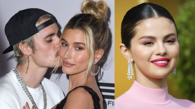 Selena Gómez y Hailey Bieber esposa de Justin Bieber sorprenden al