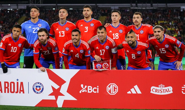 Chile perdió cuatro posiciones en la nueva entrega del ranking FIFA