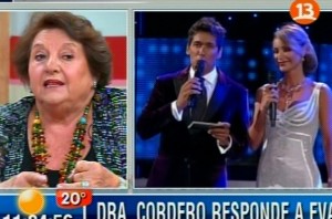 Doctora Cordero Critica a Eva Gomez