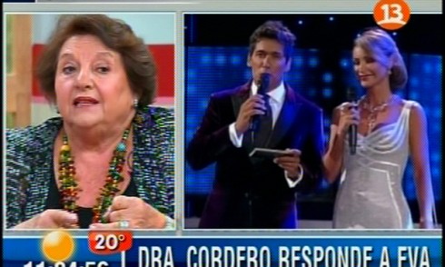 Doctora Cordero Critica a Eva Gomez