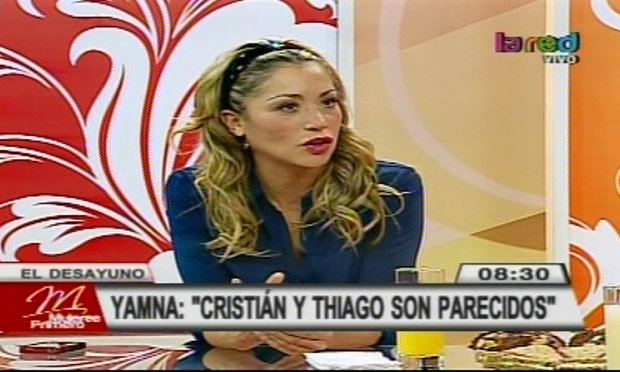 Yamna Lobos habló de Thiago y Cristián Arriagada 