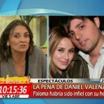 Paloma Aliaga y hermano de Daniel Valenzuela