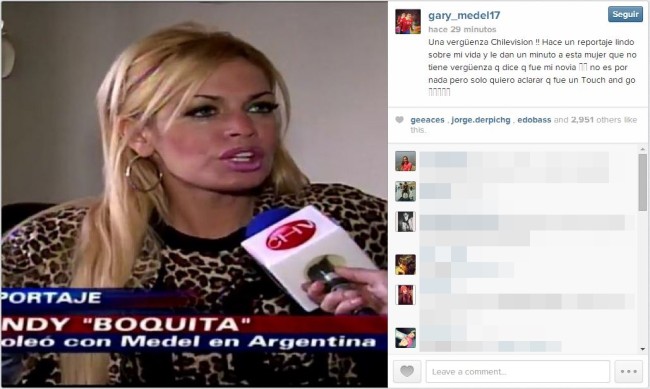 Sandy Boquita Noticiario CHV