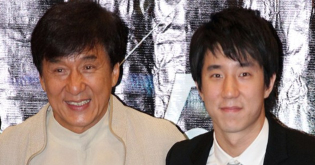 Jackie Chan y su hijo