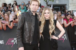 Chad Kroeger y Avril