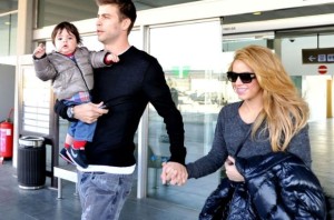Shakira y su familia