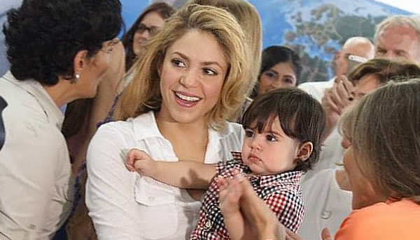 Shakira y Milán