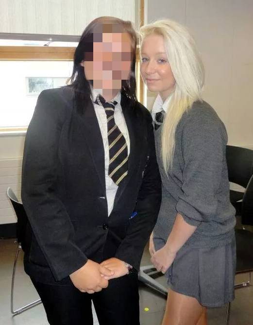 Isabella Worlock pictured at school - where she was bullied and called 'bacon lips'. See SWNS story SWMODEL; A woman who was bullied and called ìbacon lipsî at school has had the last ñ after launching a career as a glamour model. Stunning Isabella Worlock, 19, suffered years of abuse by her tormentors who teased her about her 'tomboy' nature and the fact she didnít like makeup. She has turned her life around though, landing several modelling jobs and even featuring in Zoo magazine's Australia edition.  Isabella, from Withywood, Bristol, admits she was a bit of a ìgormî at school, but that bullies made her life unbearable.