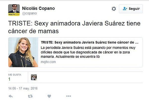 nicolas copano twitter javiera suarez