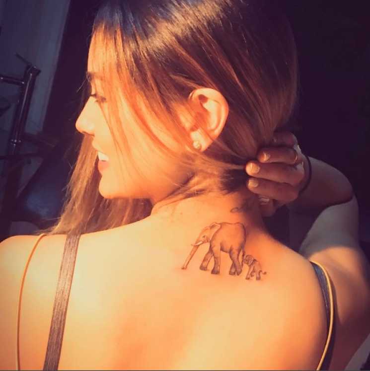 camila recabarren tatuaje