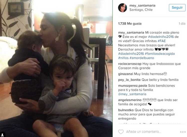 mey santamaria y su hijo