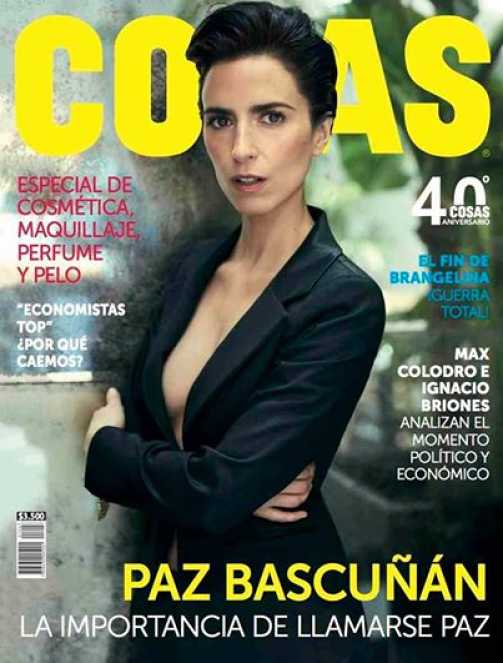 paz bascunan portada