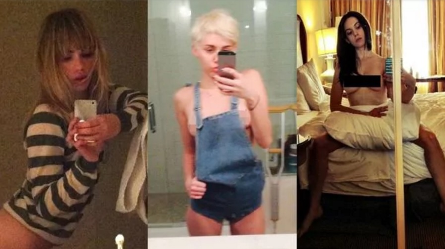 Publican fotos prohibidas de Miley Cyrus y otras actrices hoolywoodenses.
