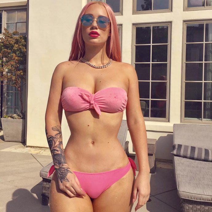 Iggy Azalea Luce Sus Curvas En Un Bikini Rosado Tecache Cl