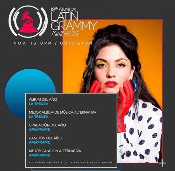 mon laferte nominaciones