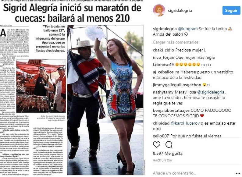 sigrid alegria instagram