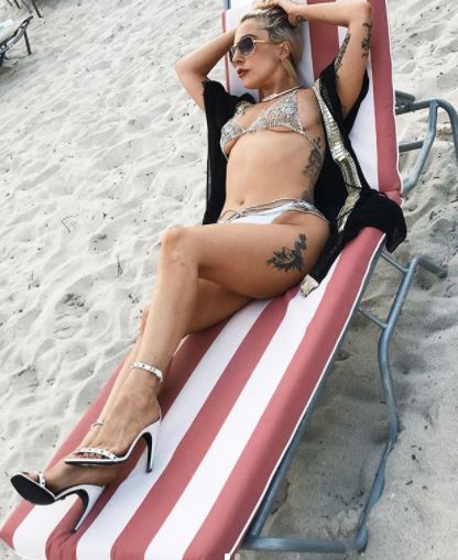 lady gaga bikini