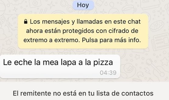 Valentina Roth Funa A Repartidor De Pizza A Traves De Redes Sociales Tecache Cl