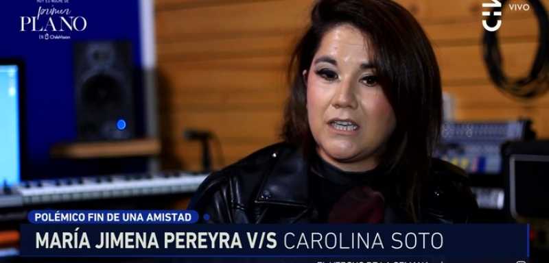 Carolina Soto Sobre Maria Jimena Pereyra Me Mando A La Punta Del Cerro Tecache Cl