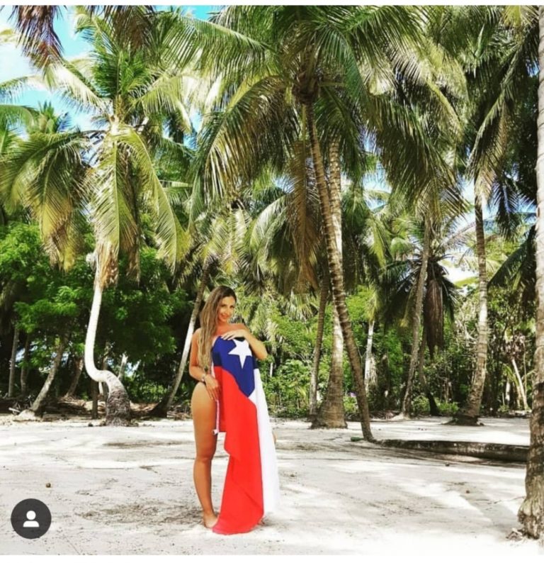 Nicole Moreno impactó con sensual desnudo en Fiestas Patrias Tecache.cl