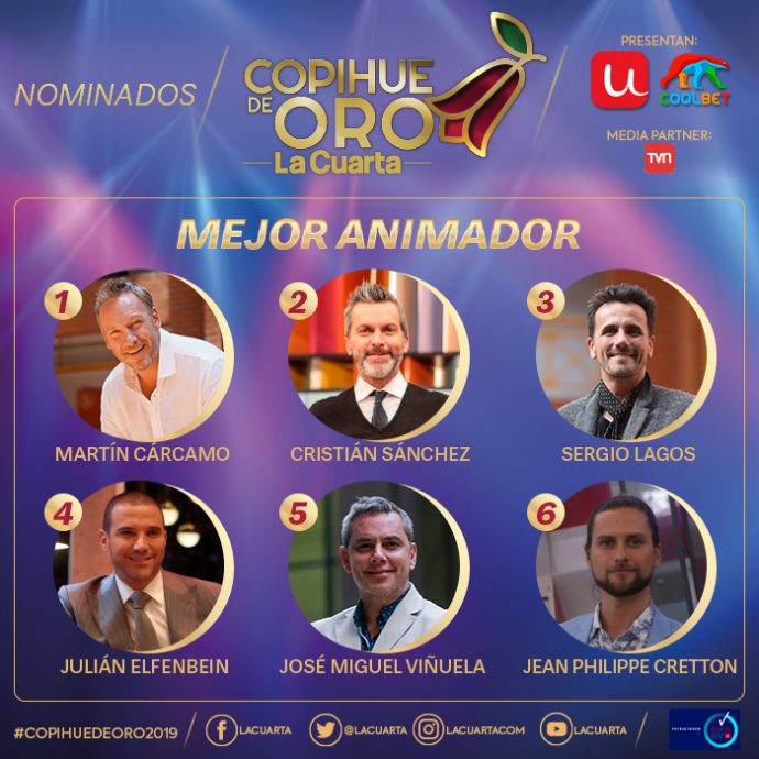 Estos son los nominados al Copihue de Oro 2019 - Tecache.cl