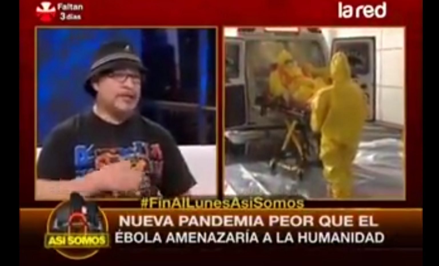 Impacto por video de 2015 en que Salfate habla de la pandemia por