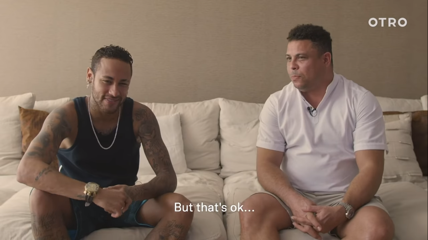 Te contamos lo que ocurrió durante la visita de Ronaldo a Neymar Jr.