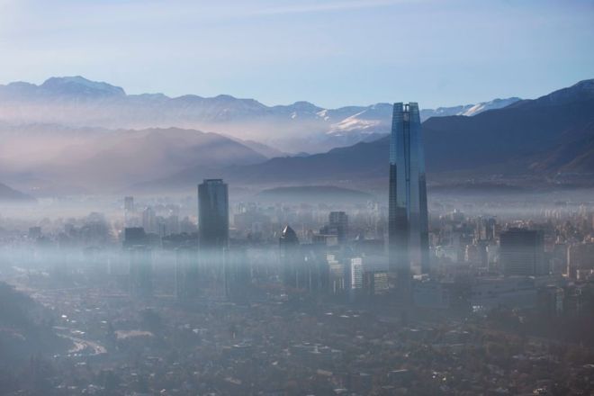 La Copa América y la contaminación de Chile