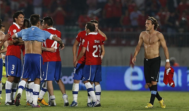 Uruguay y Chile, el partido del año