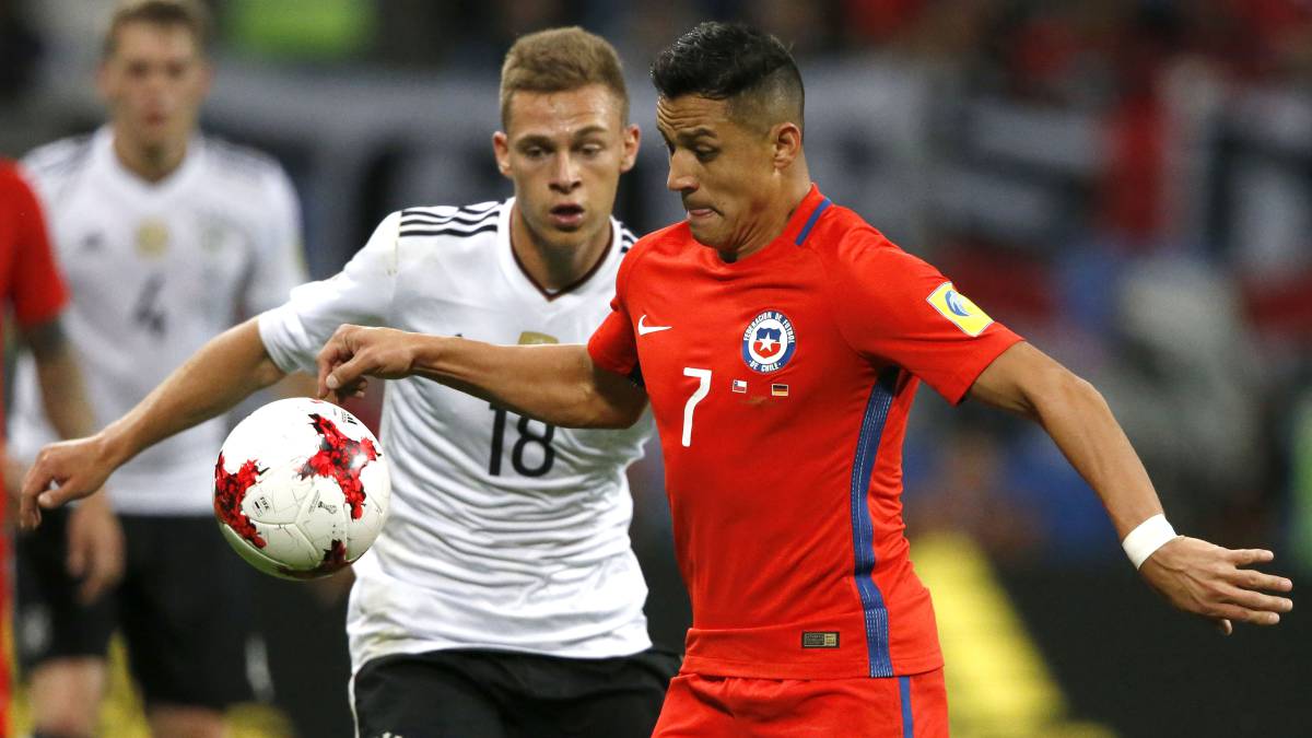 Partidazo entre Chile y Alemania