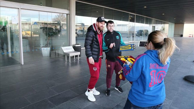Messi ha hecho una escapada exprés para visitar a su gurú