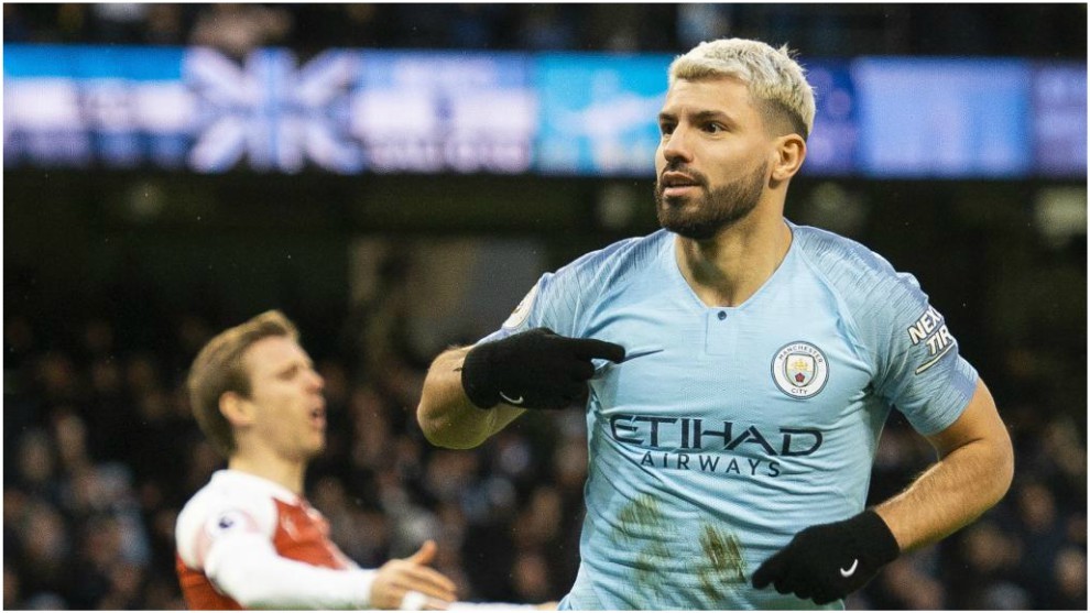 Kun Agüero tiene a tiro el histórico récord de “Hat-Tricks” en la Premier League
