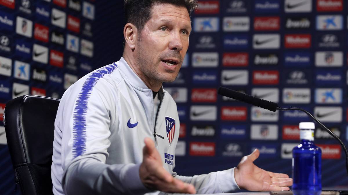Simeone pide disculpa a la afición y a la juventus y entiende los gestos de Cristiano Ronaldo