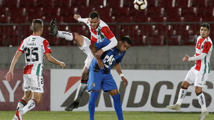 Partido entre Palestino y Zulia