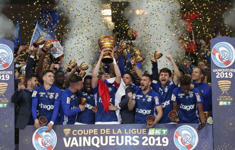 El Estrasburgo, campeón de la Copa de la Liga