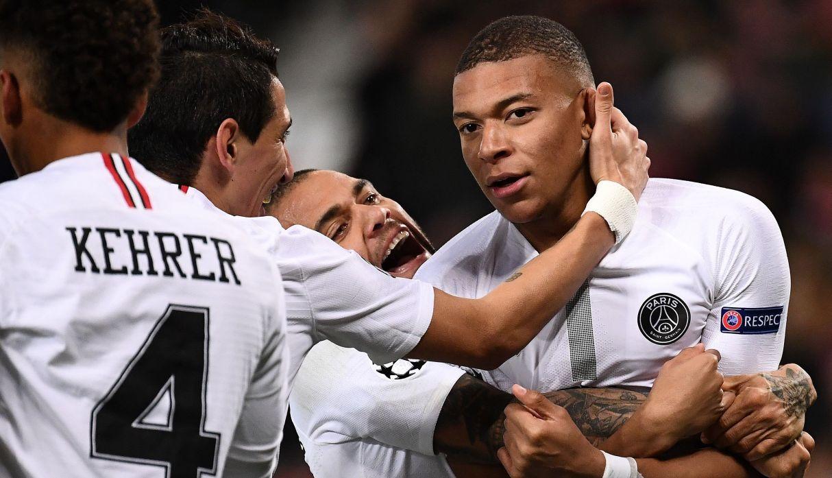 Manchester United 0-2 PSG octavos de final Champions League