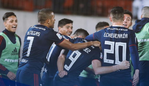 El partido entre la Universidad de Chile y los Rangers
