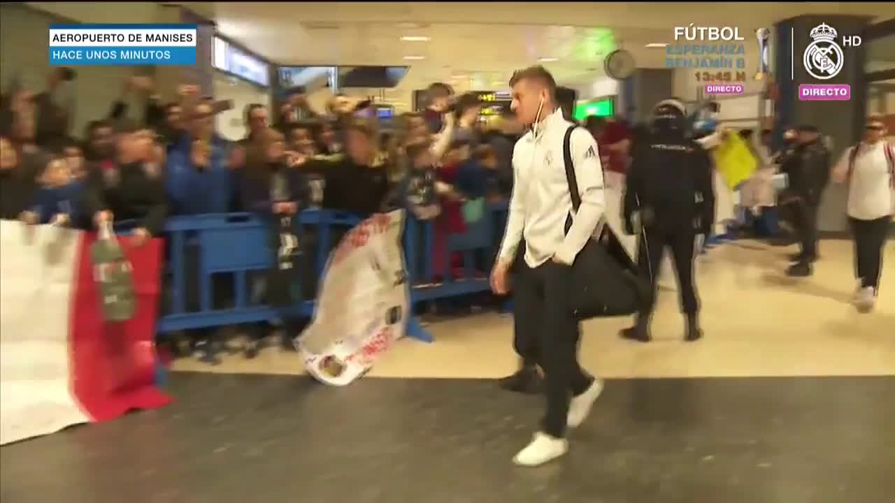 El Real Madrid ya está en Valencia