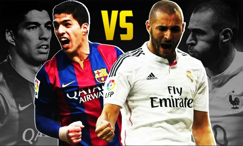 El uruguayo Luis Suarez golea al francés Karim Benzema