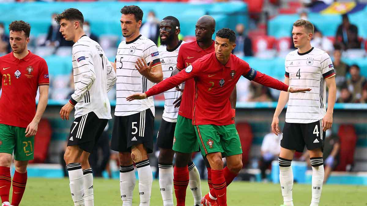 (Goles) Alemania venció 4-2 a Portugal por la Eurocopa