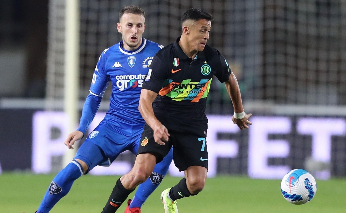 Alexis Sánchez se llenó de halagos en el Inter tras triunfo ante Empoli