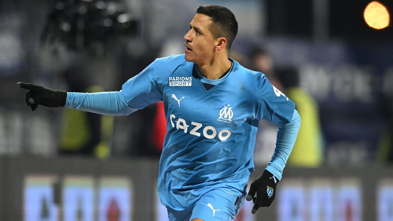 (Goles) Alexis Sánchez sigue brillando y notó un doblete en el Marsella