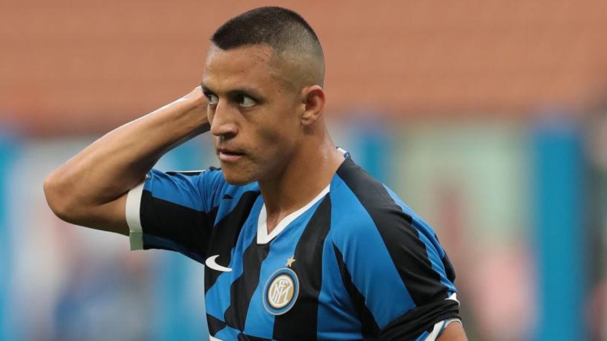Alexis Sánchez fue titular en el empate de Inter ante Sassuolo