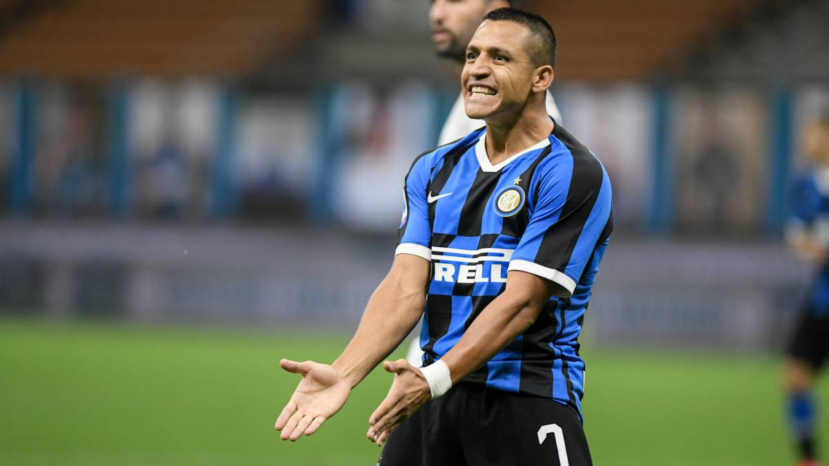 (Video) La fuerte discusión de Alexis Sánchez con compañero del Inter