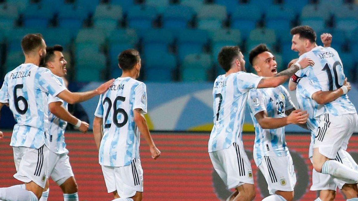 (Goles) Argentina eliminó a Colombia y jugará la final de la Copa América