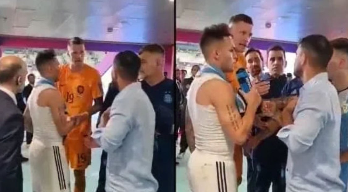 Los detalles detrás del «qué miras, bobo» de Messi a un jugador neerlandés