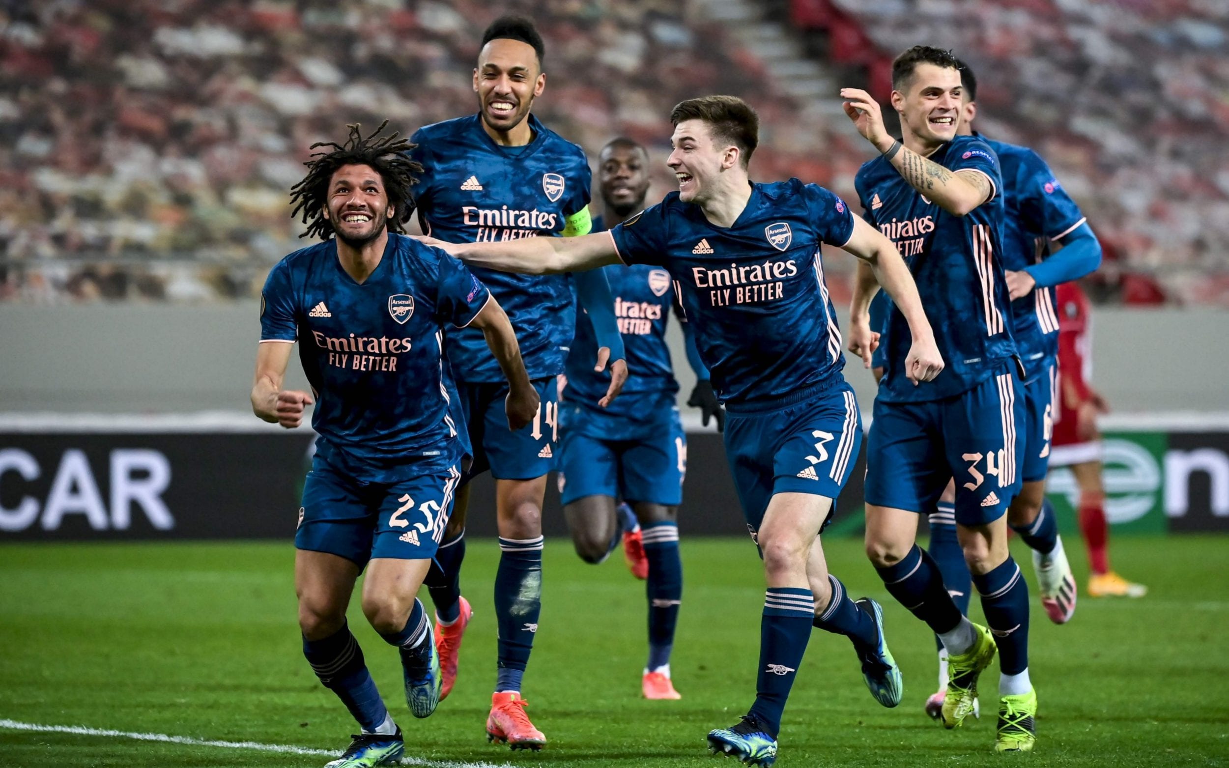 Arsenal dio el primer golpe en Europa League tras vencer a Olympiacos