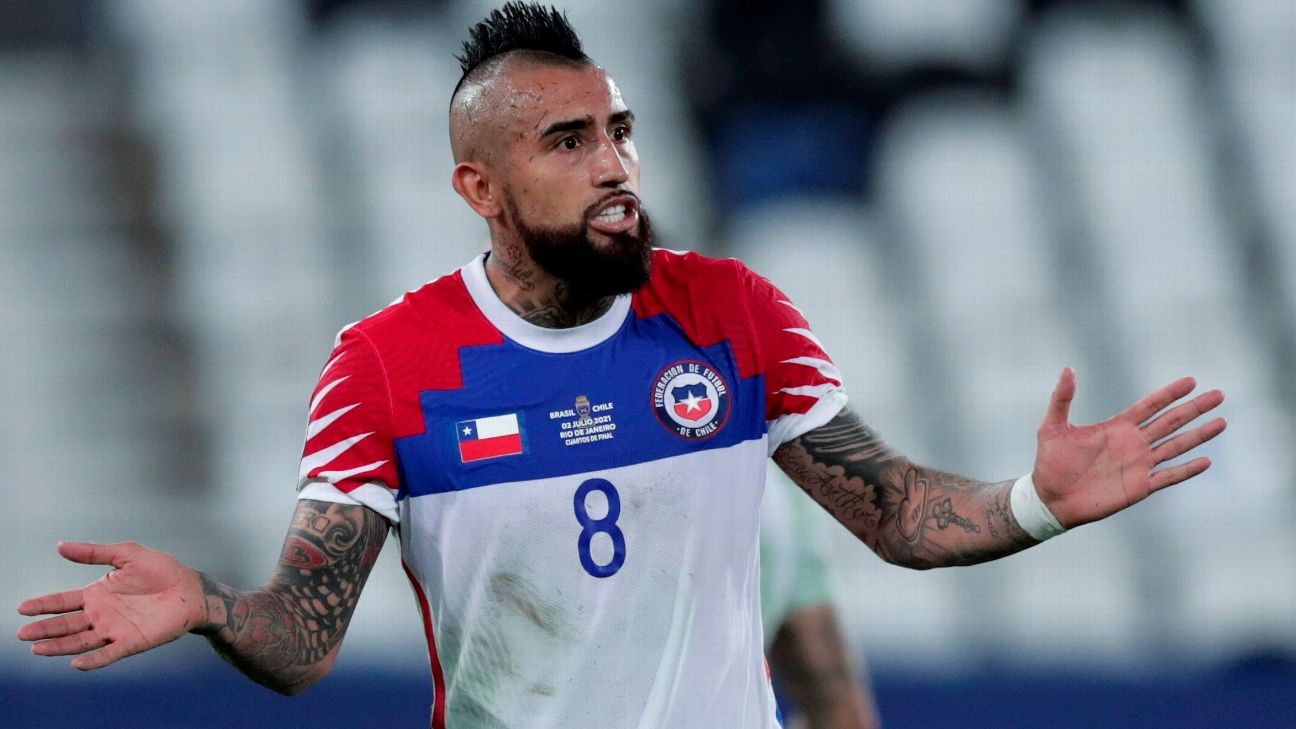 Vidal asegura que jugará Clasificatorias pese a medida de la Serie A