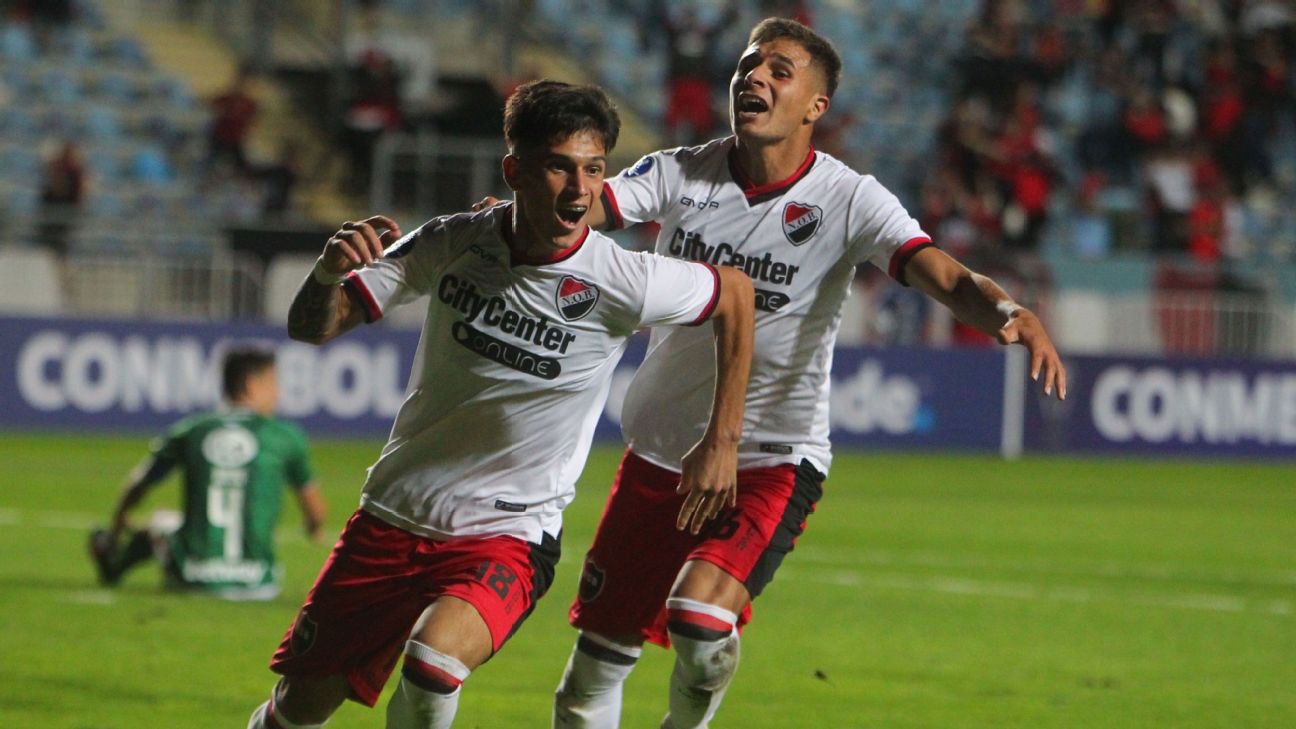 Amargo debut de Audax Italiano en la Sudamericana tras caer ante Newell’s